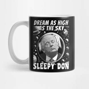 Sleepy Don Funny Former Republican US President Sleeping Mug